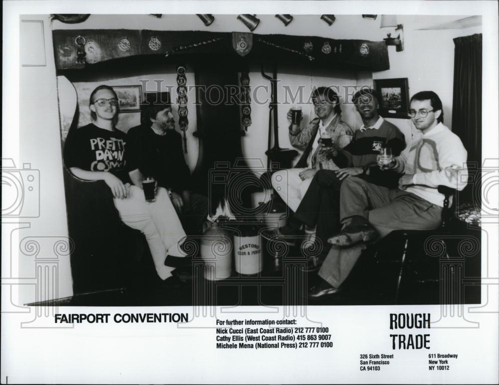 Press Photo English folk rock Fairport Convention - RSL89611 - Historic Images