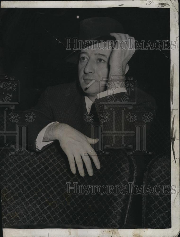 1951 Press Photo Billy Rose, American Lyricist, Impresario, Rodgers, Hammerstein - Historic Images