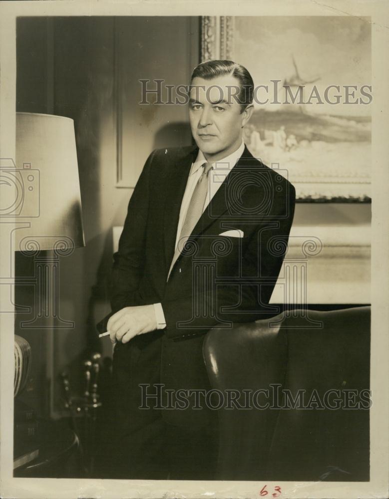 1959 Press Photo Actor Ray Milland - RSL60855 - Historic Images