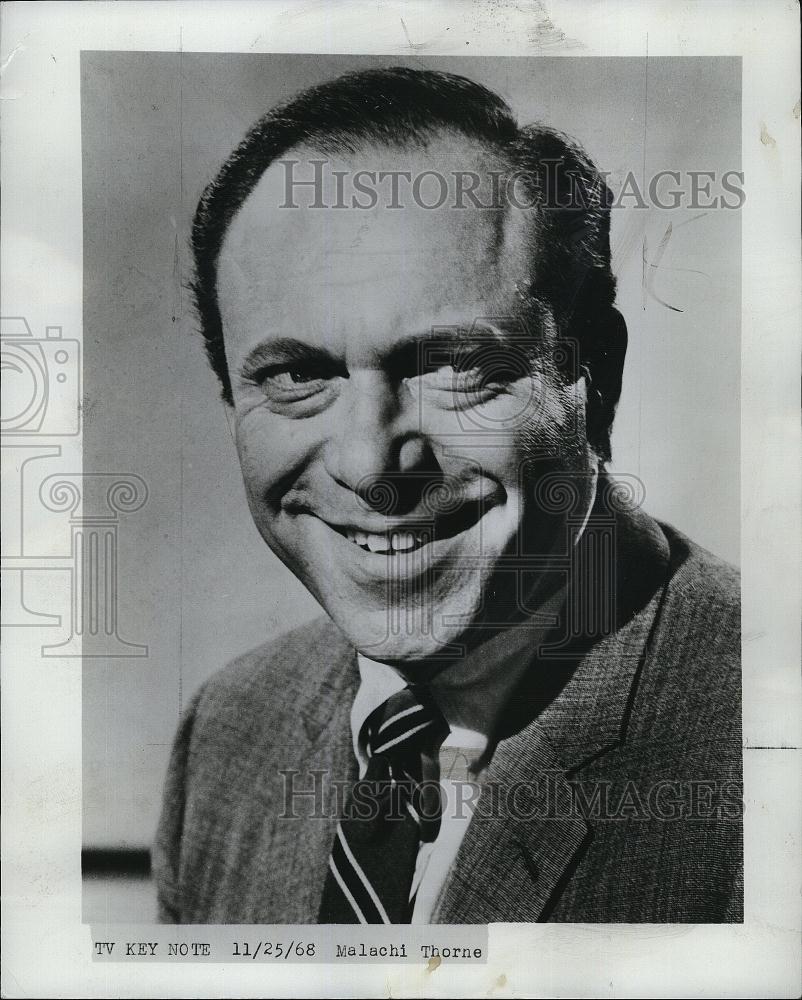 1969 Press Photo Malachi Thorne actor - RSL82005 - Historic Images