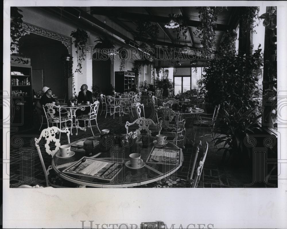 1980 Press Photo Green House Restaurant, Bayfront Concourse Hotel, Florida - Historic Images