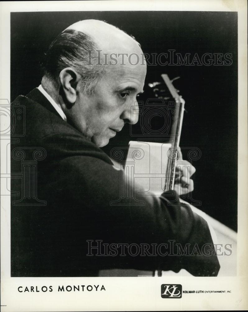 Press Photo Carlos Montoya, Flamenco Guitarist - RSL63923 - Historic Images