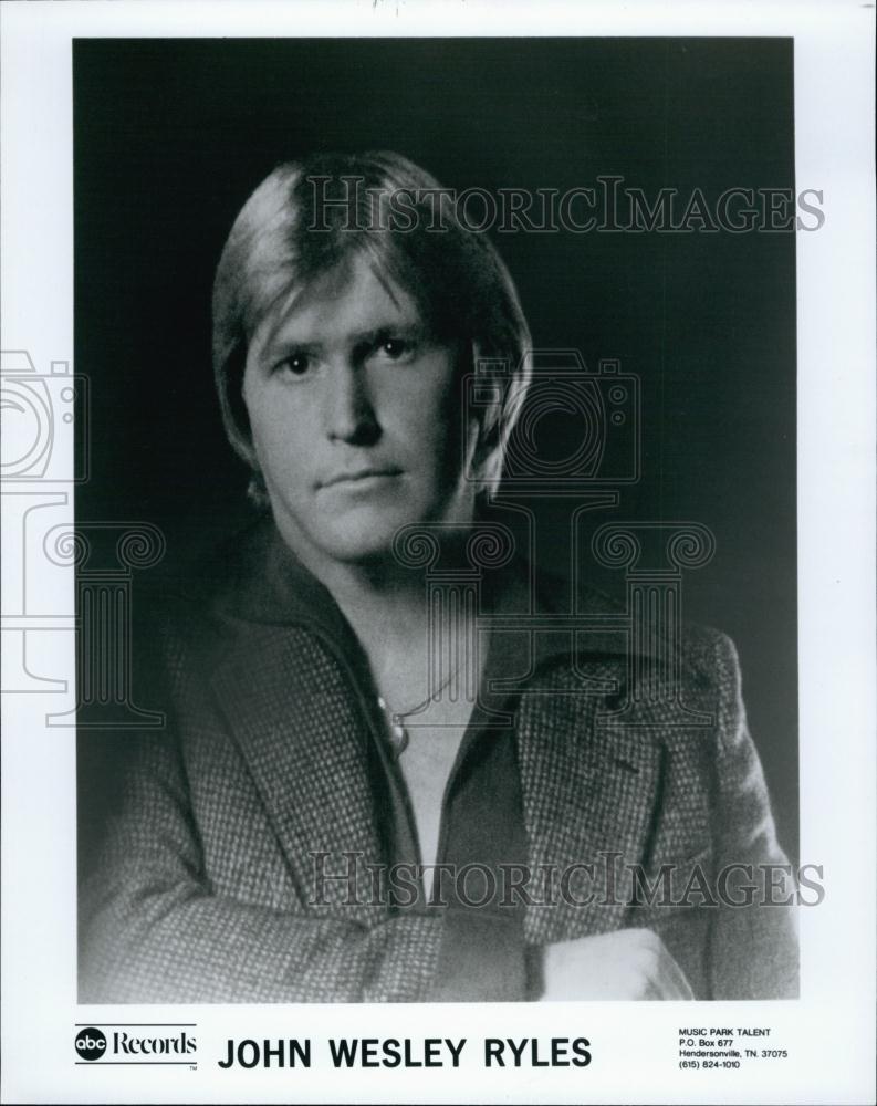 1979 Press Photo Popular Musician John Wesley Ryles - RSL61507 - Historic Images