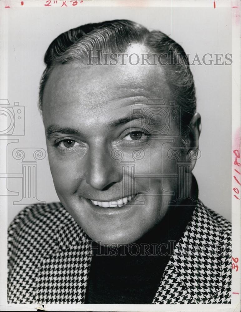 1968 Press Photo Actor Jack Cassidy - RSL59155 - Historic Images