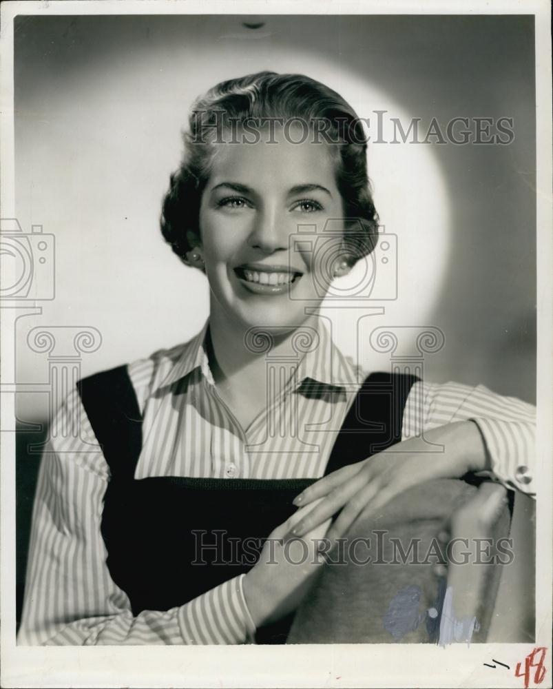 1948 Press Photo Actress Betty Johnson - RSL61495 - Historic Images