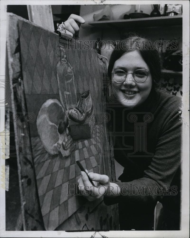 1973 Press Photo Taylor Fields of Whitfield,won the Scholarship from Polaroid - Historic Images