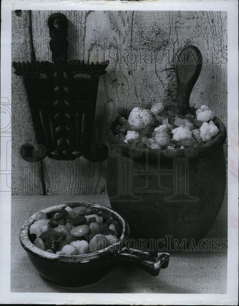 1968 Press Photo Pennsylvania Dutch Chow Chow Made With Frozen Vegetables - Historic Images