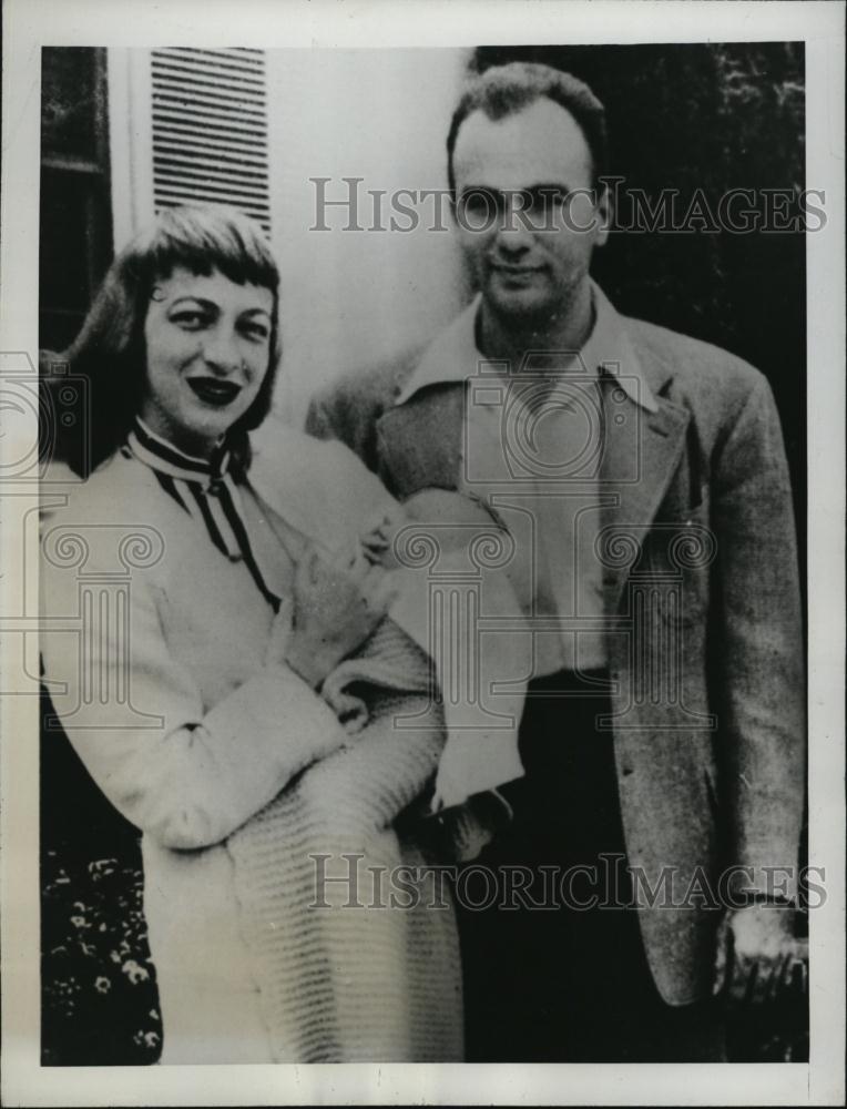 1947 Press Photo Miss Nancy Fleener Ringling Brothers child - RSL45677 - Historic Images