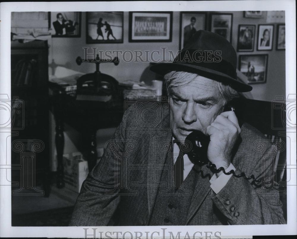 Press Photo Actor Arthur Kennedy In The Movie Murderer - RSL99979 - Historic Images