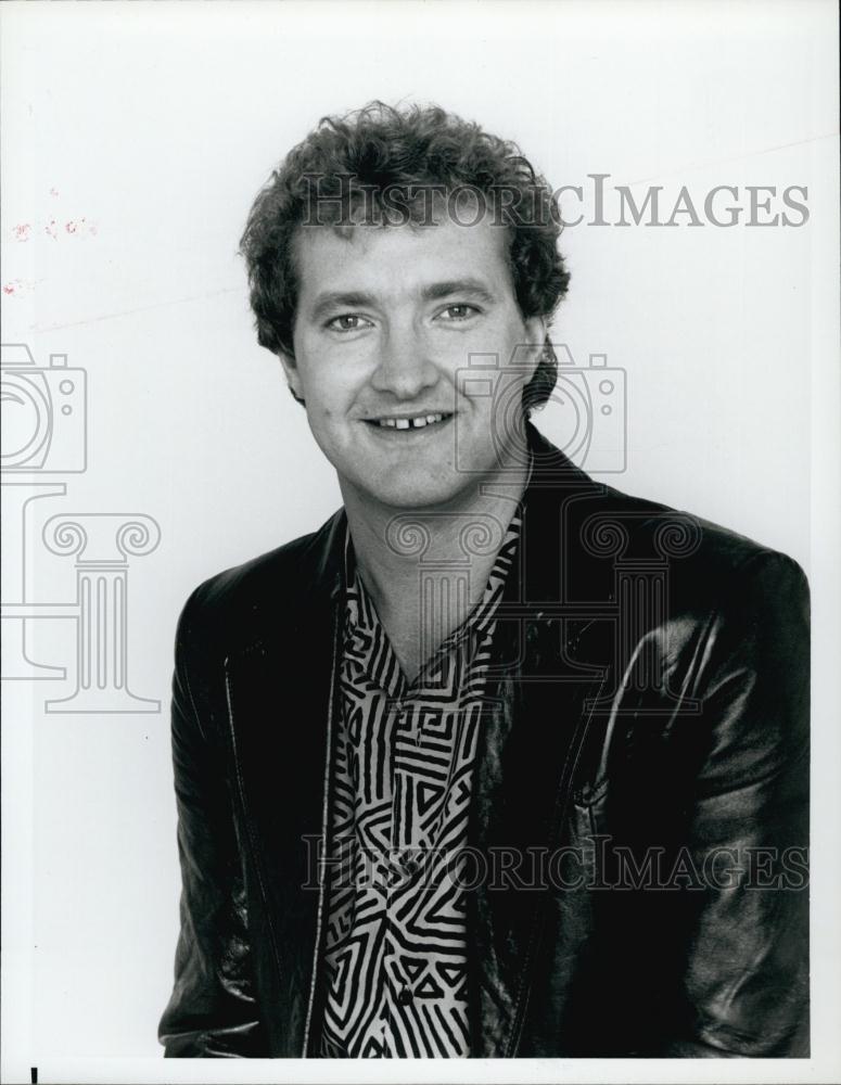 1985 Press Photo Actor Randy Quaid on &quot;Saturday Night Live&quot; - RSL60301 - Historic Images