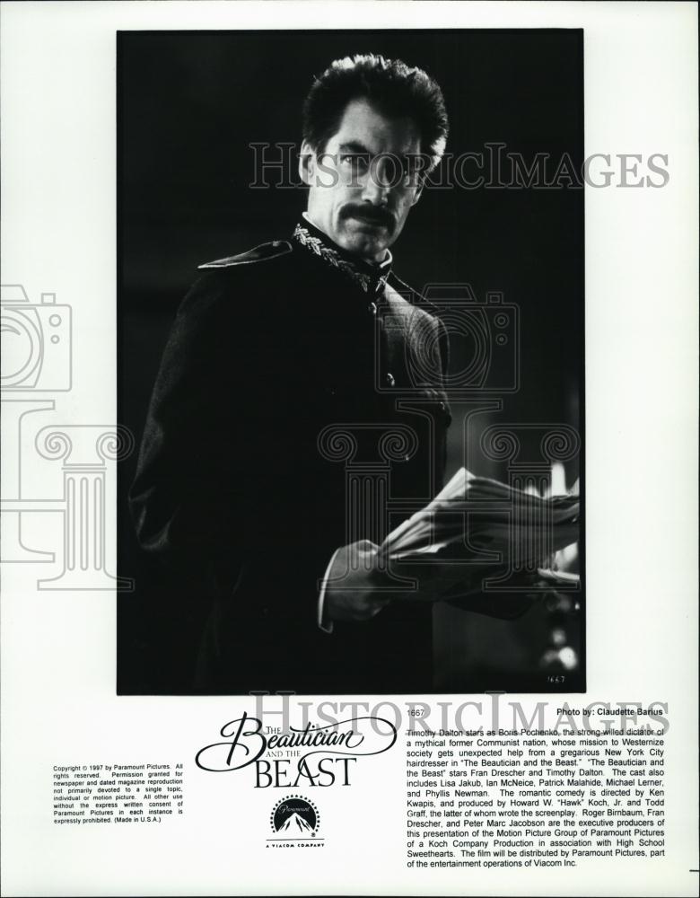 1997 Press Photo Timothy Dalton Movie The Beautician And The Beast - RSL44817 - Historic Images