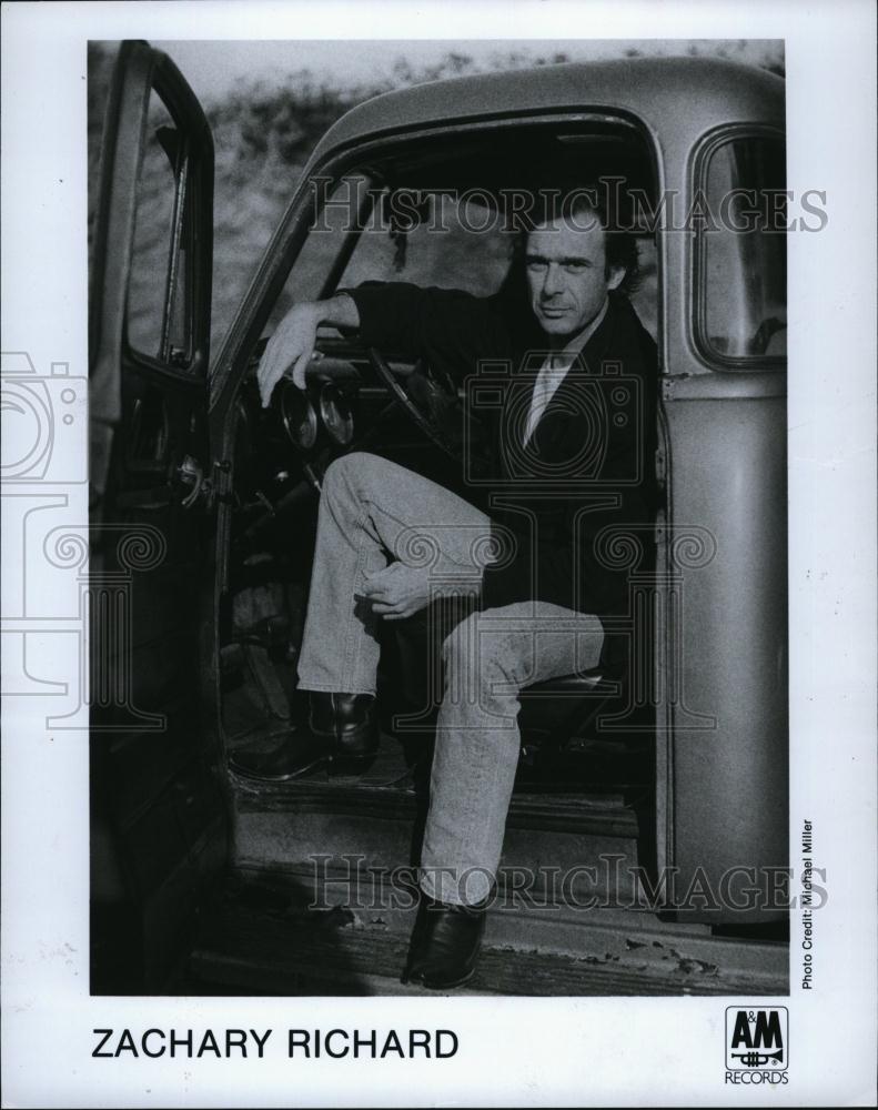 1990 Press Photo Popular Musician Zachary Richard - RSL84703 - Historic Images