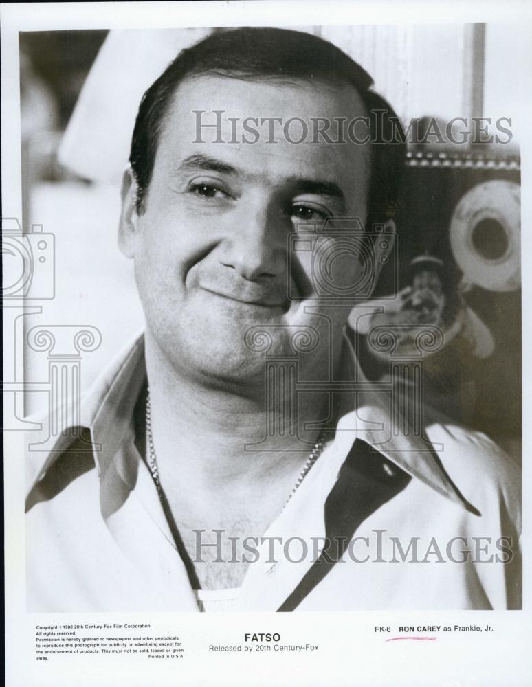 1980 Press Photo Ron Carey Fatso - RSL62791 - Historic Images