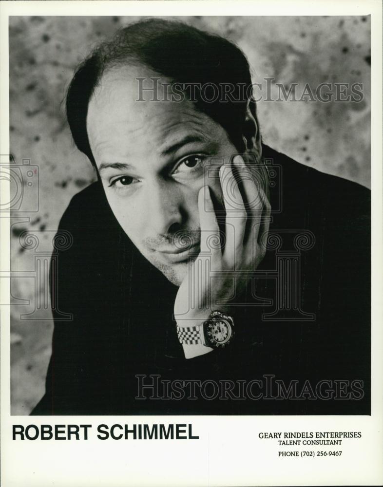 1996 Press Photo Robert Schimmel Stand Up Comedian - RSL01009 - Historic Images