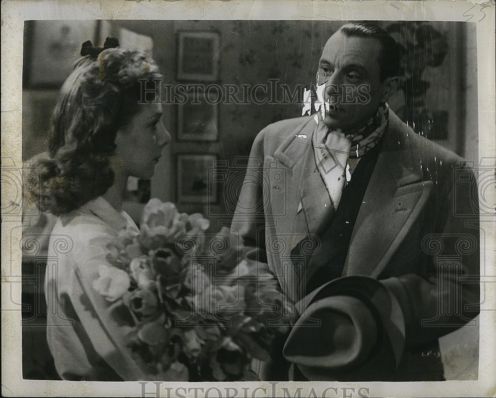 1951 Press Photo Louis Jouvet A lovers Return Actor The Raven - RSL84985 - Historic Images