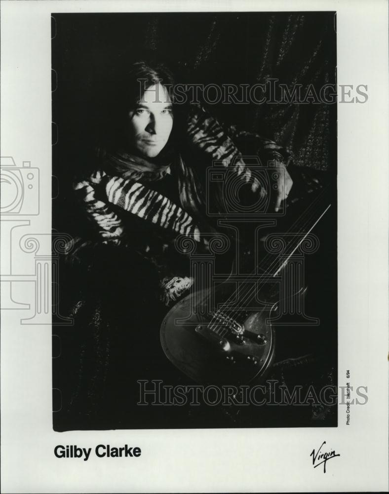 Press Photo Popular Musician Gilby Clarke - RSL44925 - Historic Images