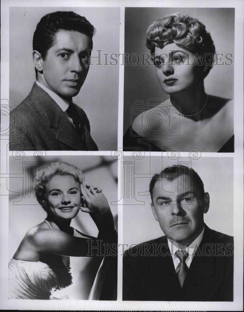 1957 Press Photo Farley Grager, Peggy Ann Garner in &quot;Beyond this Place&quot; - Historic Images