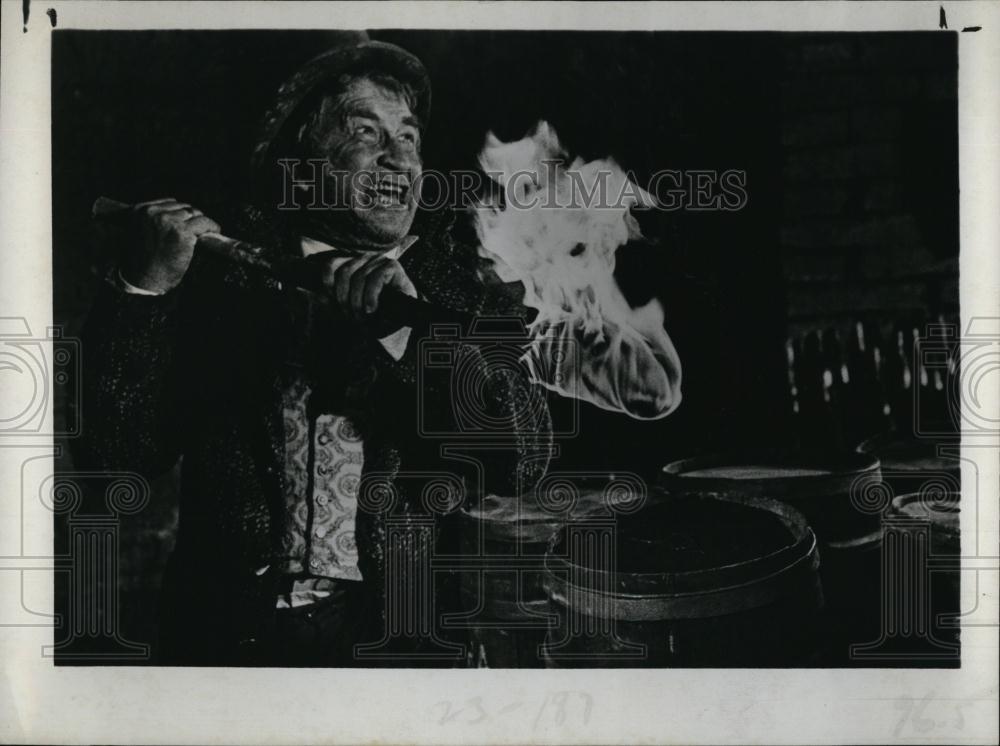 1978 Press Photo Actor Chill Wills stars on &quot;The Alamo&quot; - RSL96133 - Historic Images