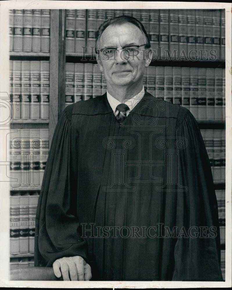 1971 Press Photo Florida Supreme Court Justice Hal Dekle - RSL63183 - Historic Images