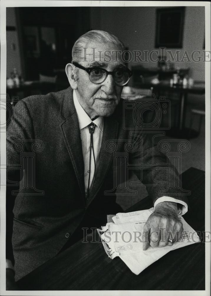 1975 Press Photo Joe Smith Smith and Dale Vaudeville Comedy Team - RSL40725 - Historic Images