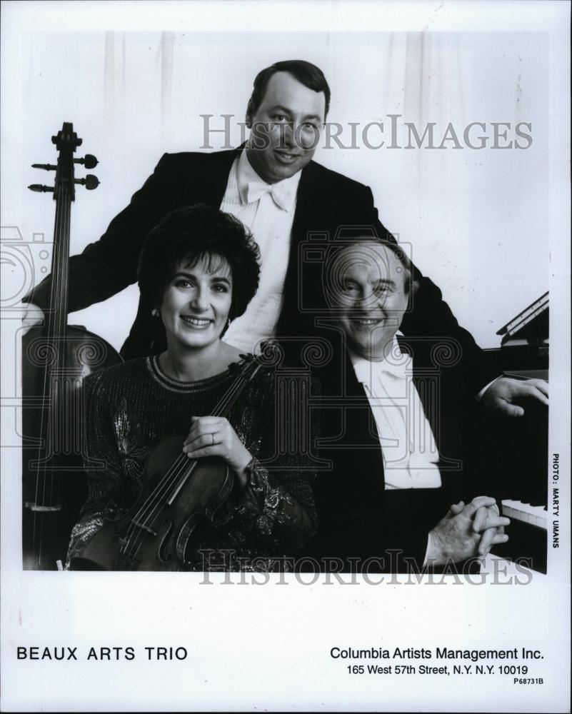 Press Photo Beaux Arts Trio Musicians Entertainers - RSL84203 - Historic Images
