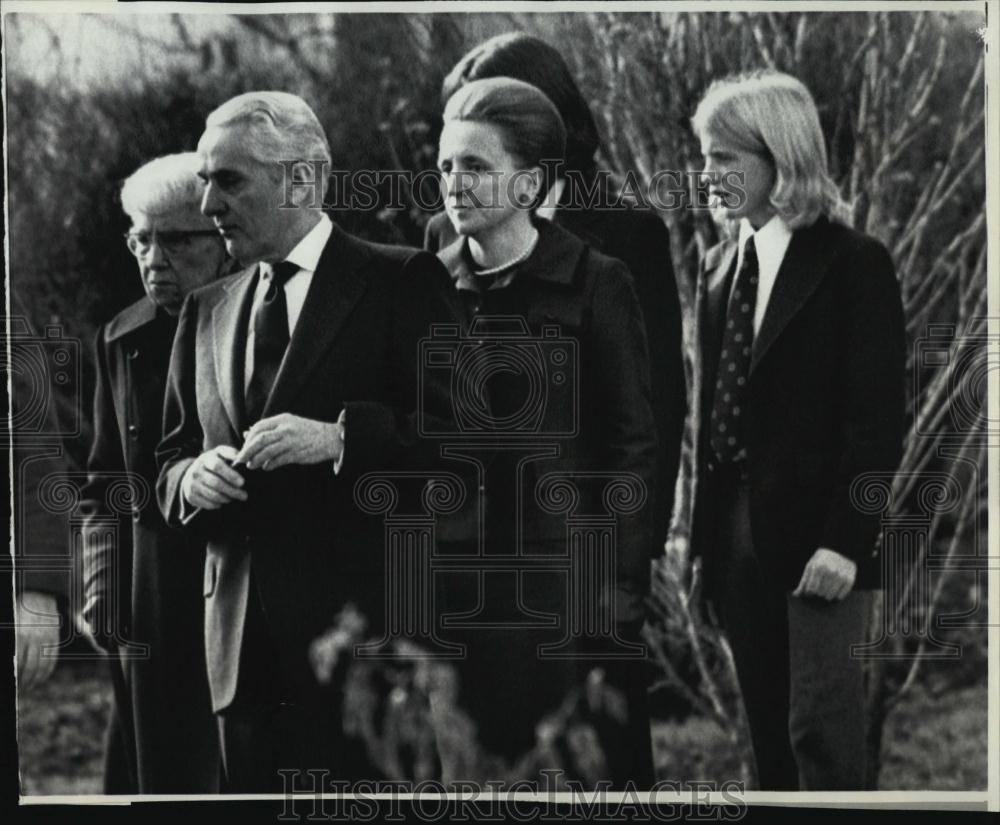 1972 Press Photo Harry S Trumans widow, Clifton Daniel Grandsons - RSL07783 - Historic Images