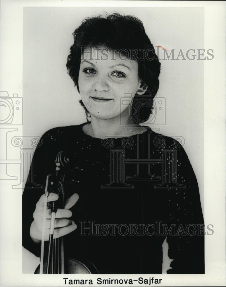 Press Photo Tamara Smirnova-Sajfar Boston Symphony Orchestra - RSL40723 - Historic Images