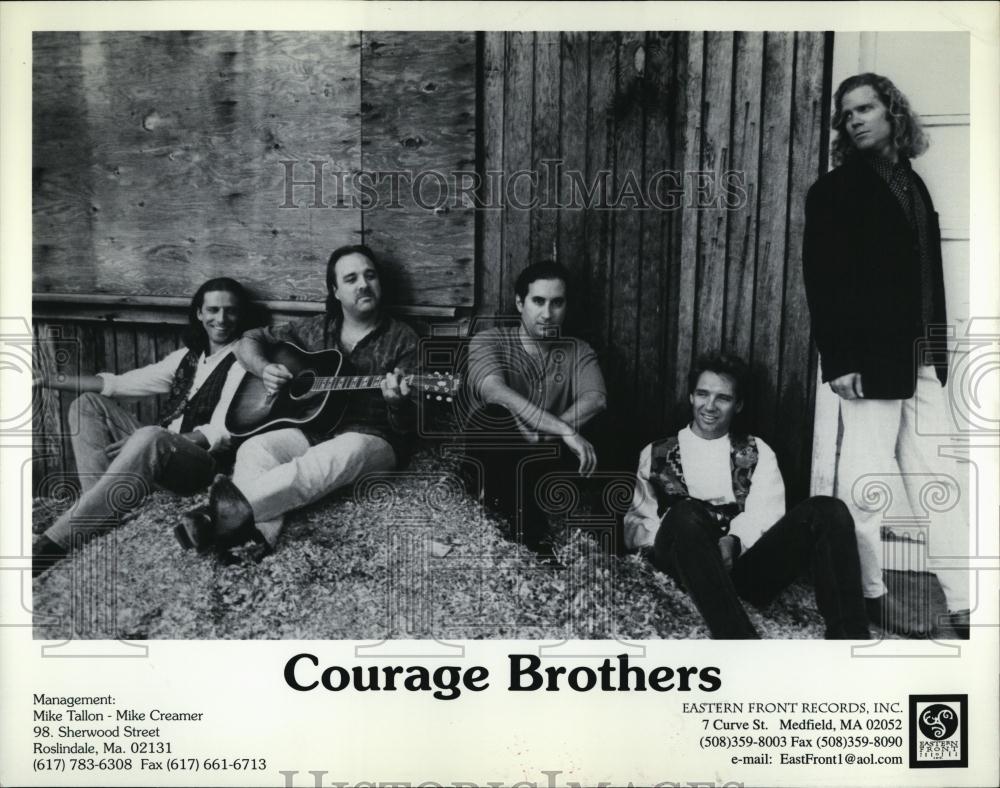 Press Photo Band Members, &quot;The Courage Brothers&quot; - RSL08099 - Historic Images