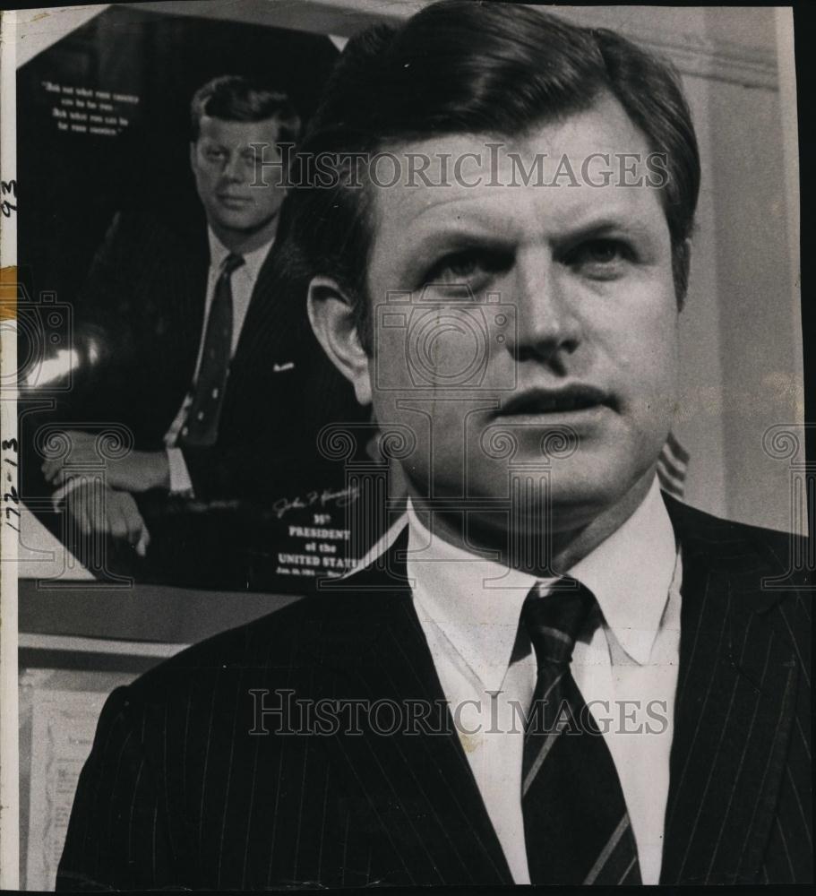 1969 Press Photo Senator Edward Kennedy - RSL92625 - Historic Images