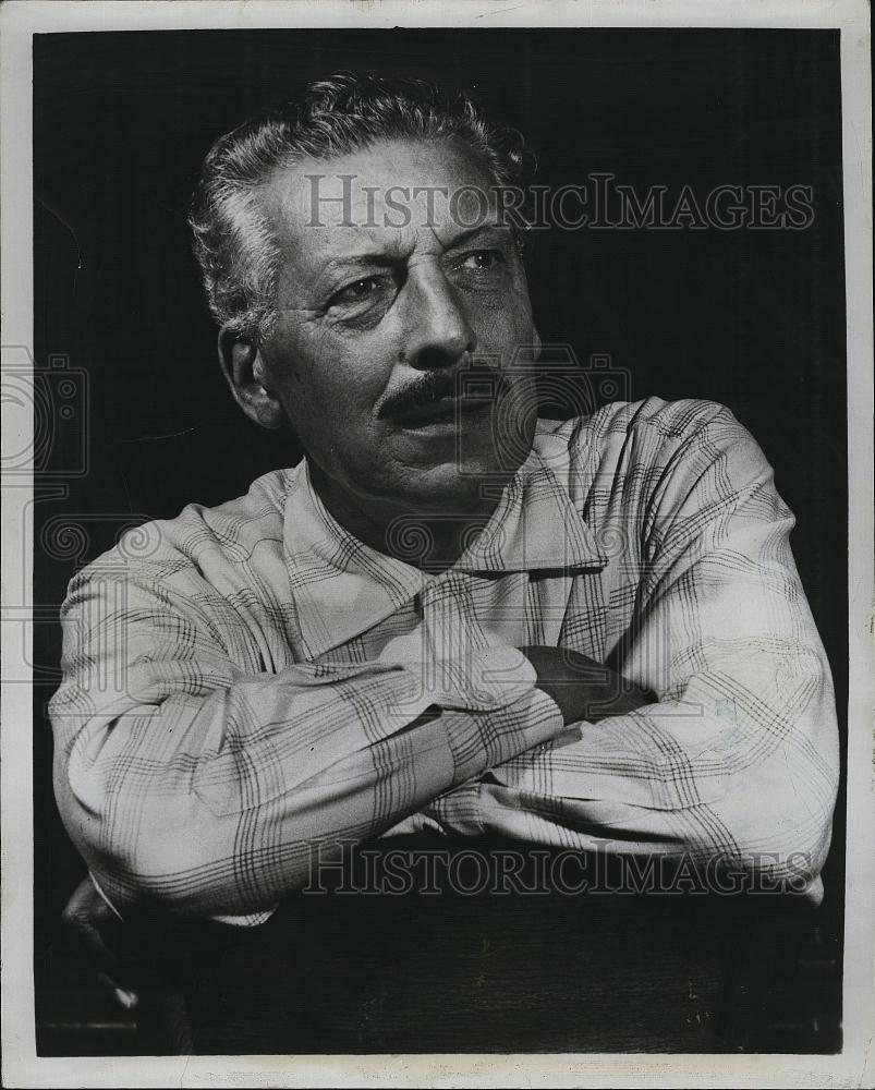 1955 Press Photo Actor/Singer Ezio Penza - RSL81647 - Historic Images