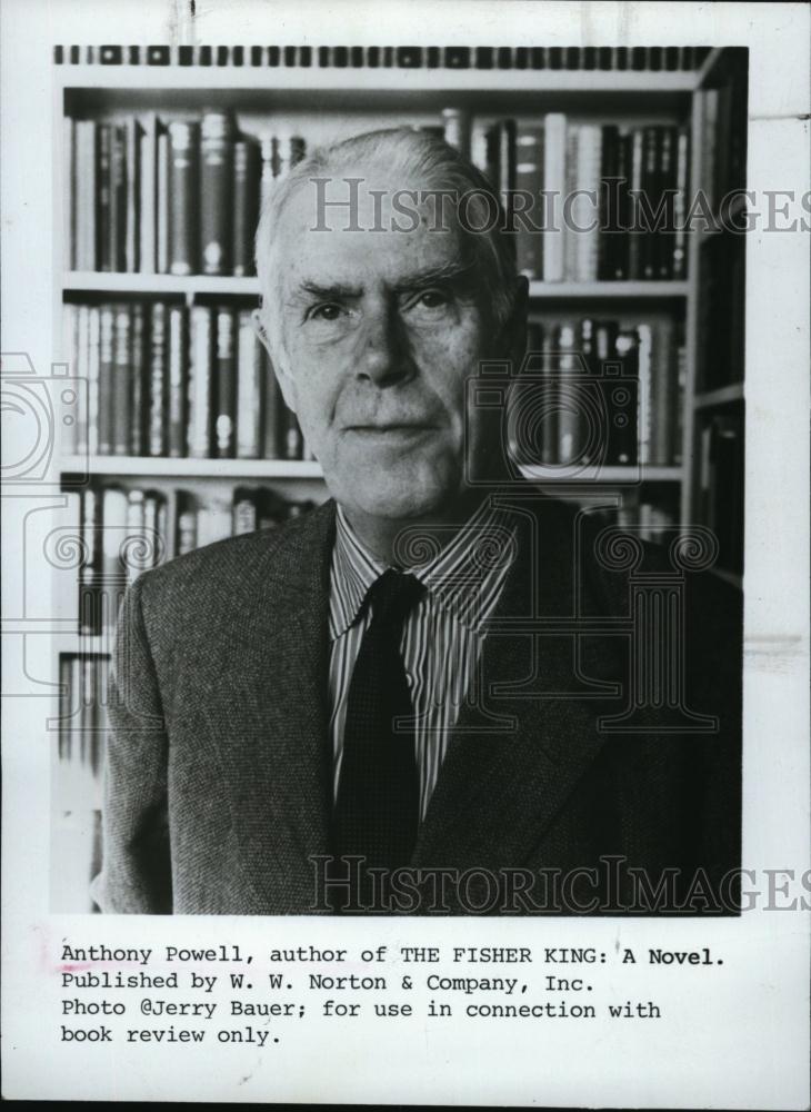 1987 Press Photo &quot;The Fisher King&quot; Author Anthony Powell - RSL95257 - Historic Images