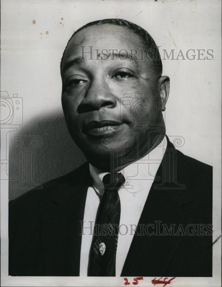 1958 Press Photo Theodore R Williams, United Givers Negro Division Chairman - Historic Images