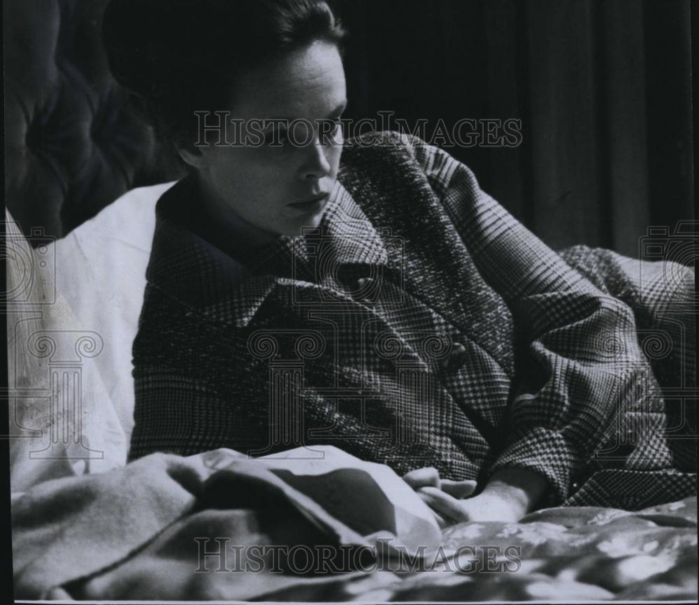 1969 Press Photo Richard Burton & Sandy Dennis "Whos Afraid of Virginia Woolf?" - Historic Images