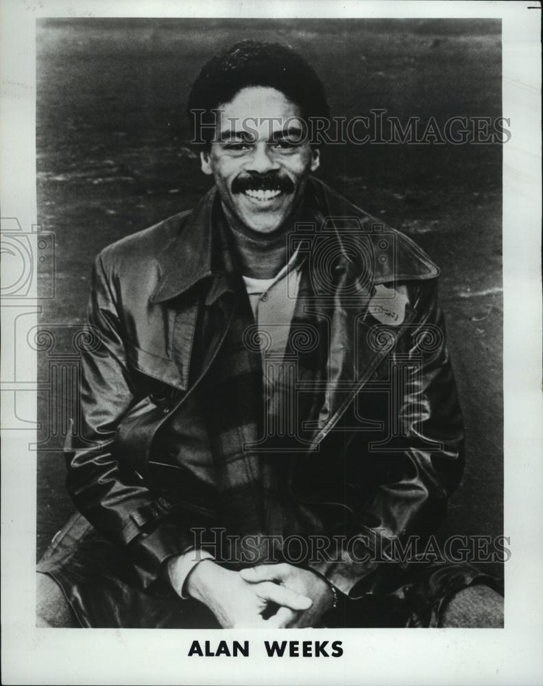 Press Photo Alan Weeks Reggae Jazz Guitarist - RSL40579 - Historic Images