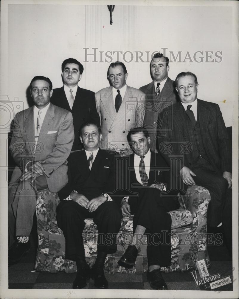 1953 Press Photo American Funeral Directors And Embalmers Association Attendees - Historic Images