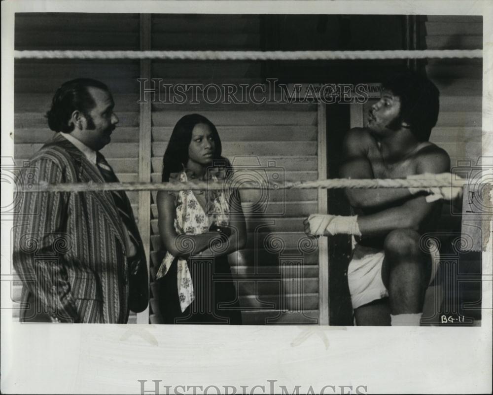 1974 Press Photo James Iglehart Shirley Washington In Bamboo Gods &amp; Iron Men - Historic Images