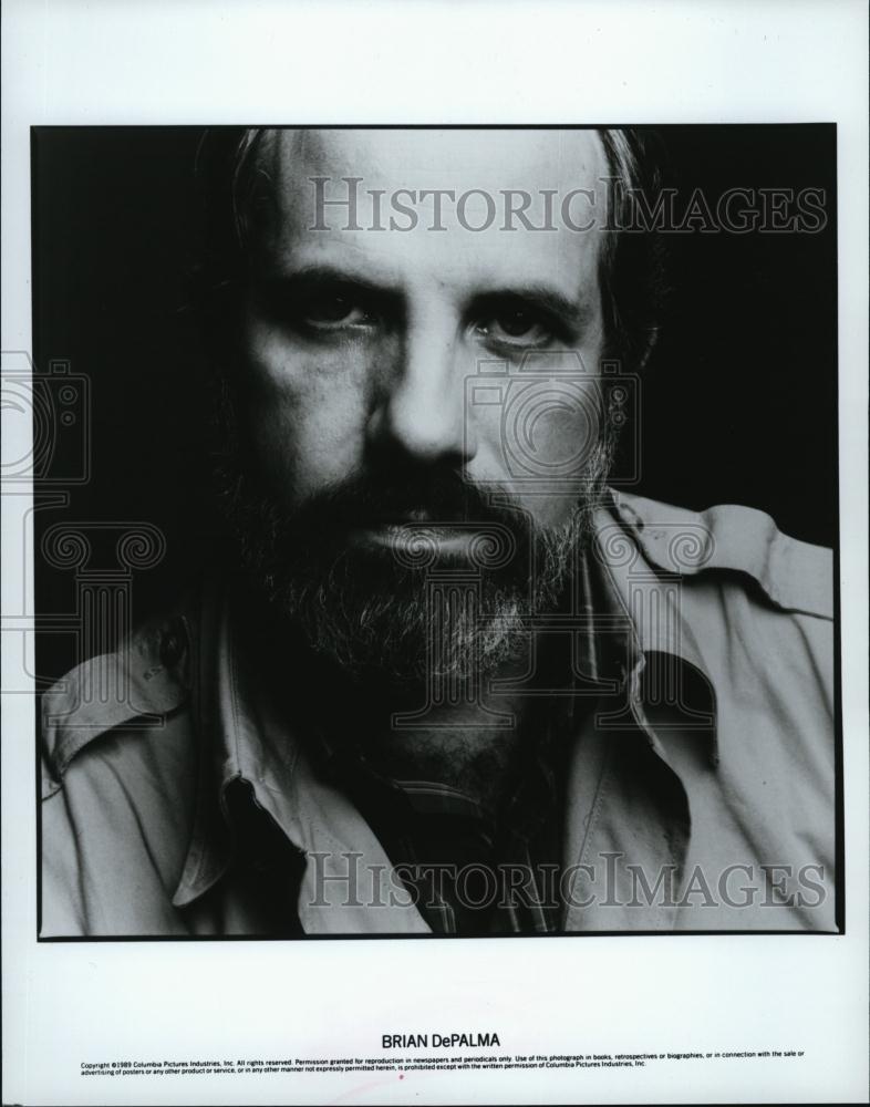 1989 Press Photo Director Brian DePalma - RSL46391 - Historic Images