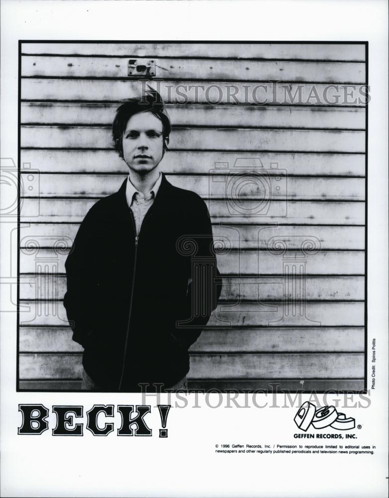 1996 Press Photo Popular Musician Beck! - RSL84521 - Historic Images