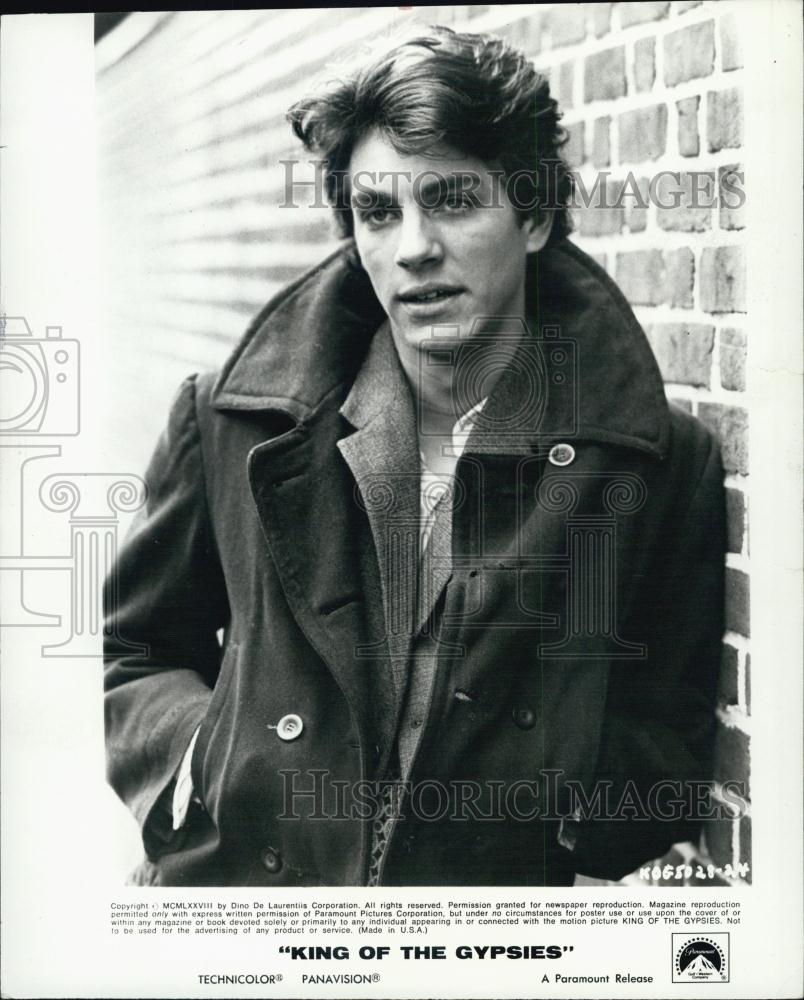1978 Press Photo Eric Roberts "King of the Gypsies" - RSL02081 - Historic Images