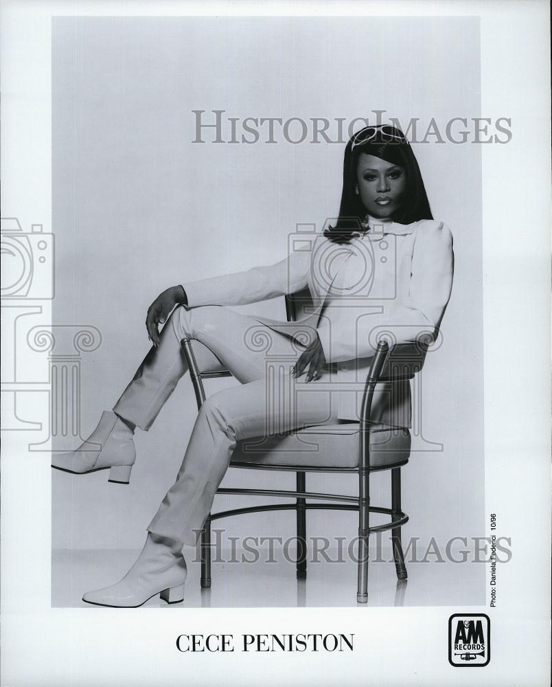 1996 Press Photo Cece Peniston recording artist - RSL82007 - Historic Images