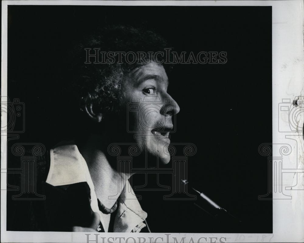 1979 Press Photo Kim Charles Aucremann Comic Comedian - RSL95455 - Historic Images