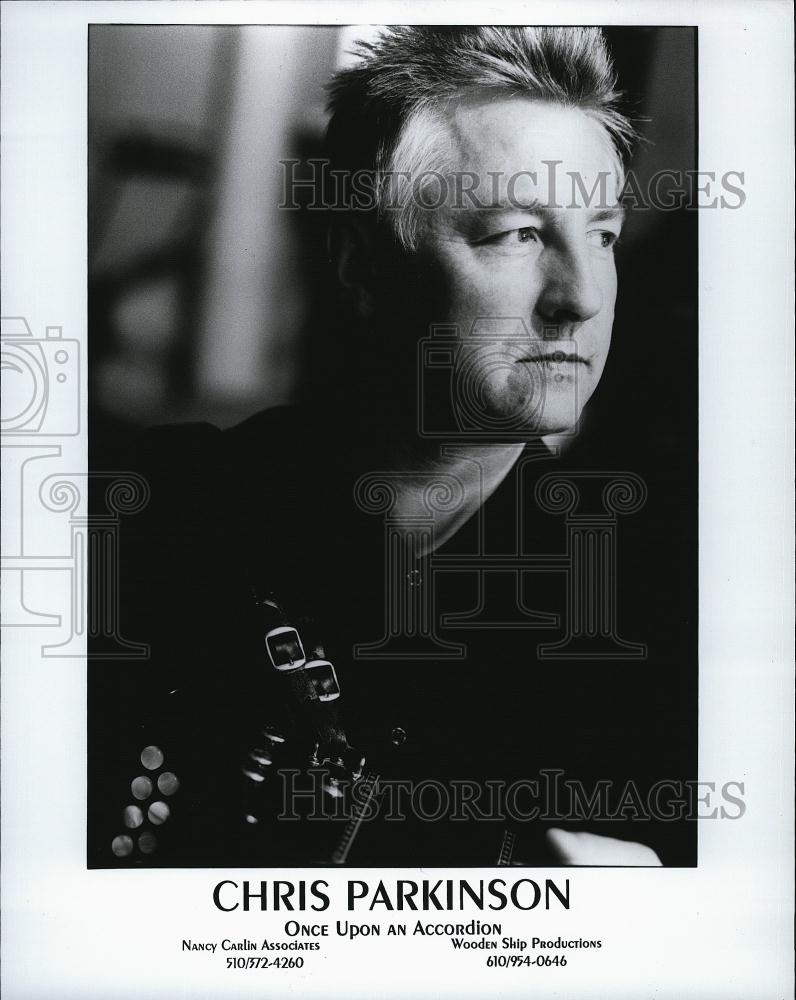 1996 Press Photo Chris Parkinson Once Upon An Accodrion - RSL78431 - Historic Images