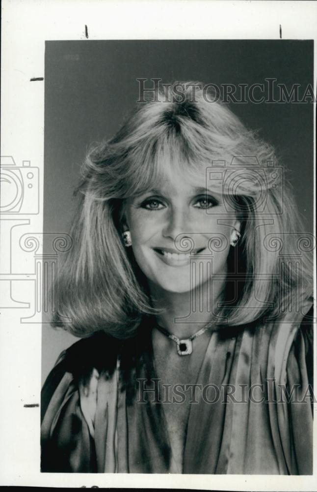 1985 Press Photo Dynasty Star Linda Evans - RSL59671 - Historic Images