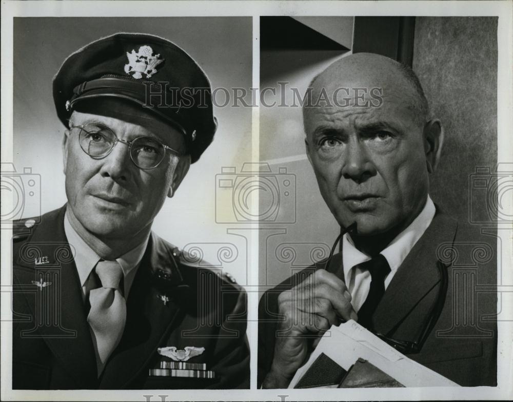 1970 Press Photo Actor Dean Jagger as Charles Van Cleve in The Lonely Profession - Historic Images