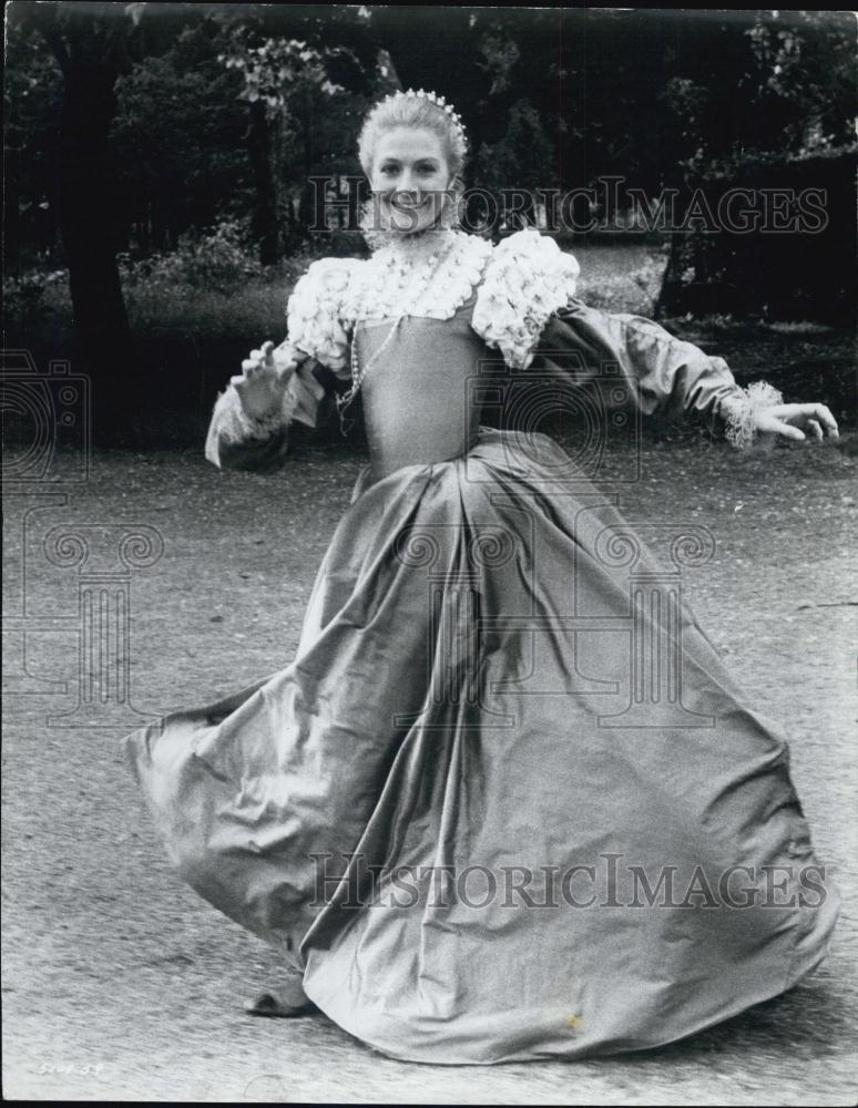 1972 Press Photo Actress Vanessa Redgrave In "Mary Queen Of Scots" - RSL03111 - Historic Images