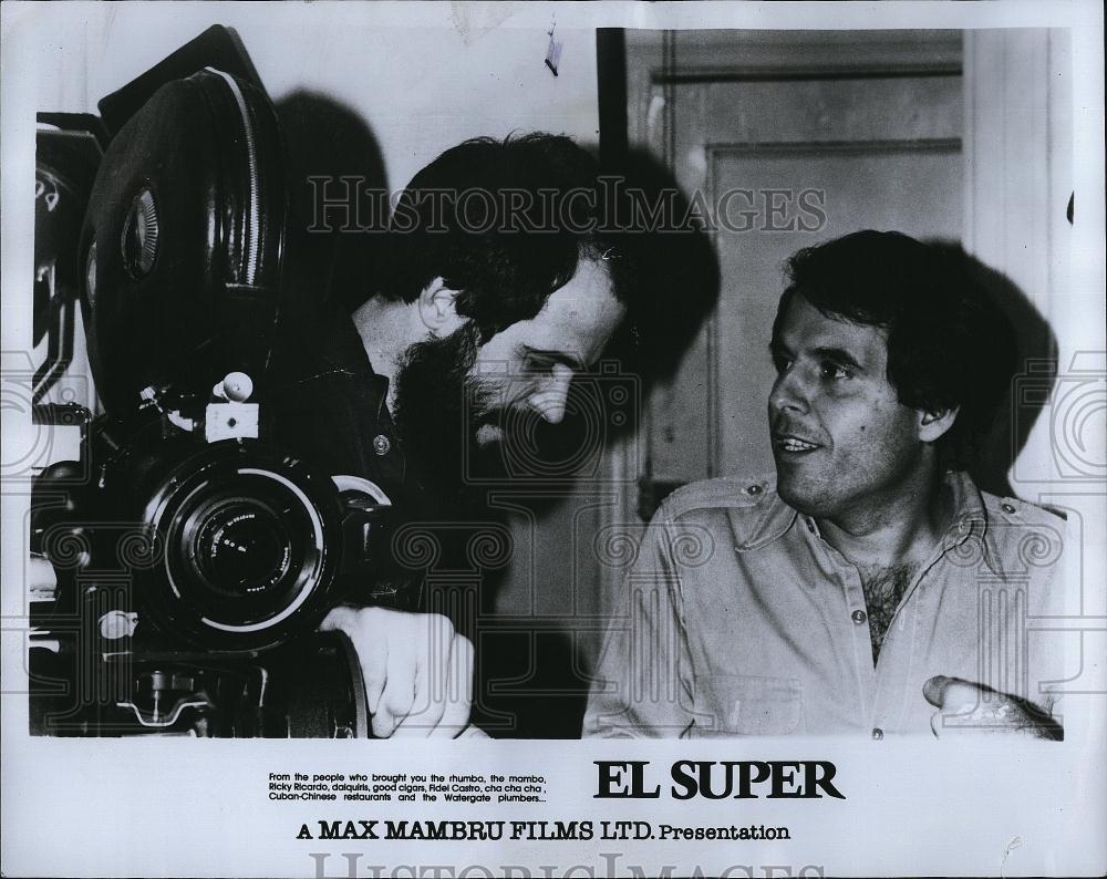 1979 Press Photo Leon Ichaso of "El Super" - RSL85301 - Historic Images
