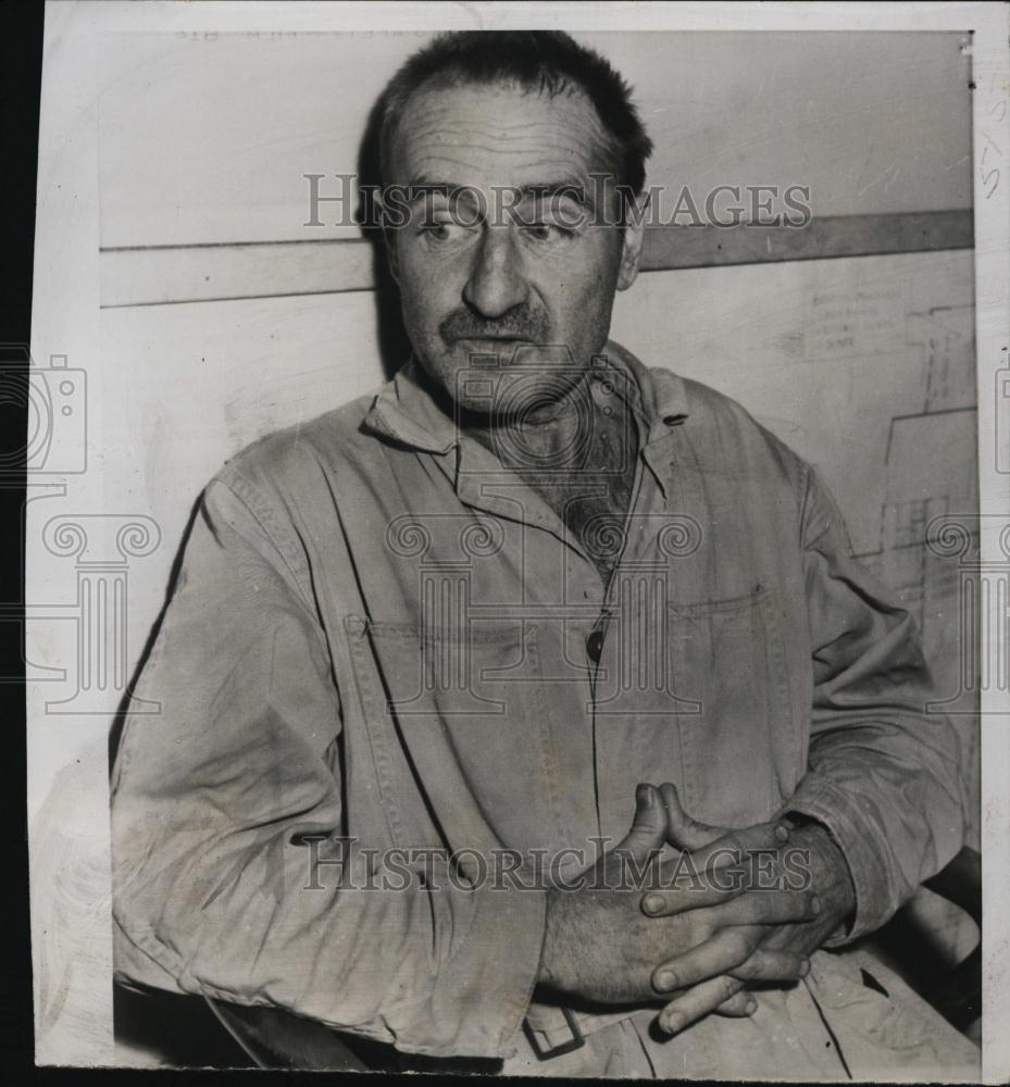 1955 Press Photo Song Writer Gordon Clifford Arrested For Drunkenness Denver - Historic Images