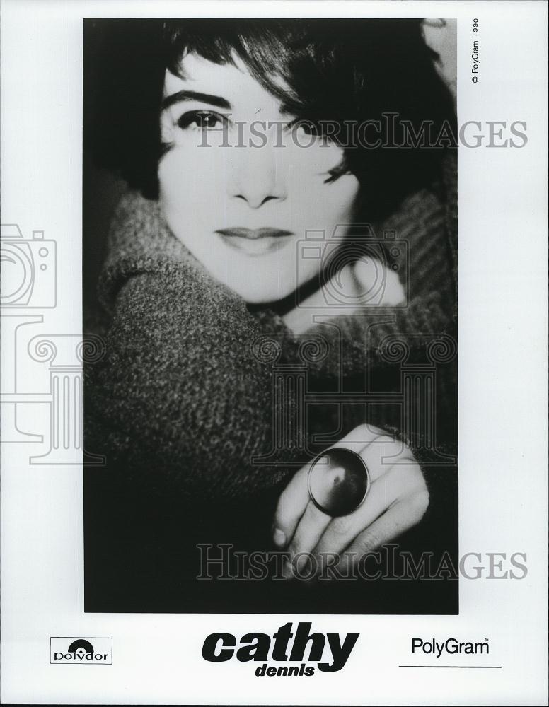 Press Photo Cathy Dennis, British pop-singer, songwriter - RSL81081 - Historic Images