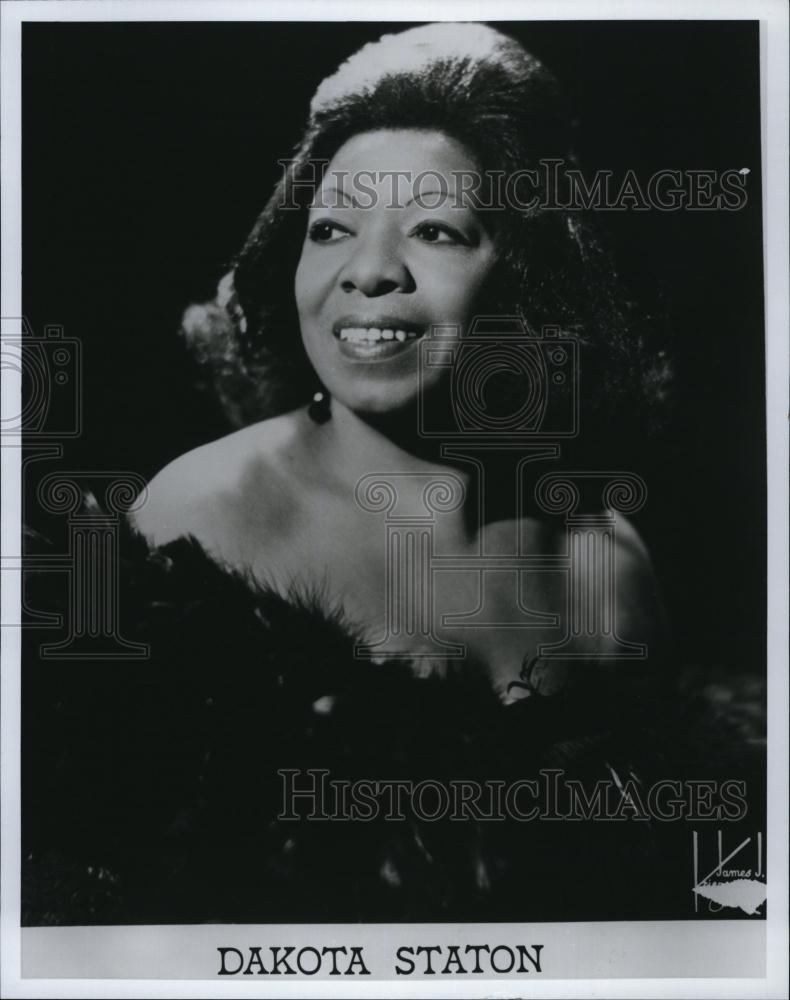 Press Photo Singer Dakota Staton - RSL80523 - Historic Images