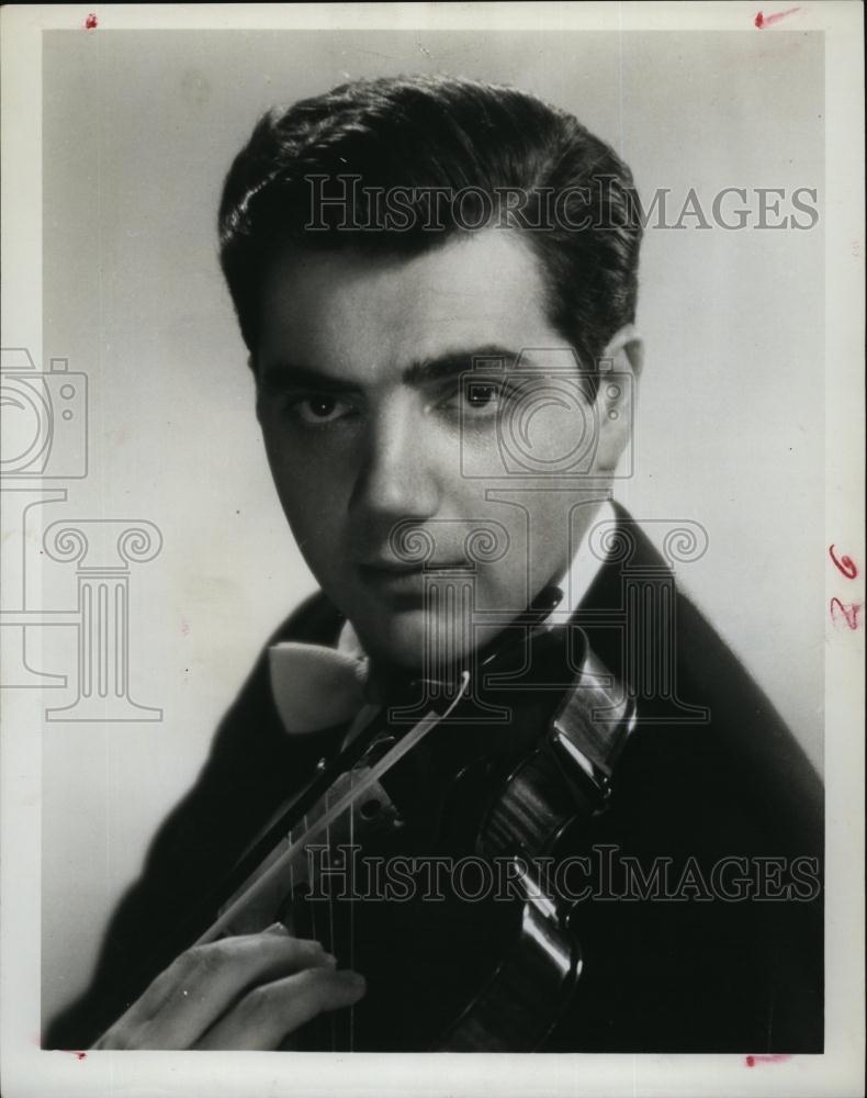 1963 Press Photo Gabriel Banat Orchestra Musician - RSL93897 - Historic Images